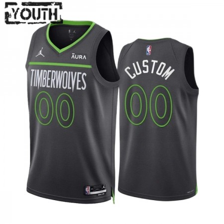 NBA Minnesota Timberwolves Trikot Personalisierung Jordan 2022-23 Statement Edition Swingman - Kinder